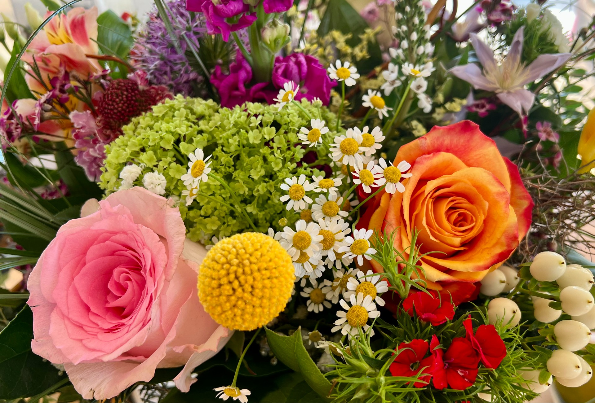 Blumen zum 25. Jubiläum